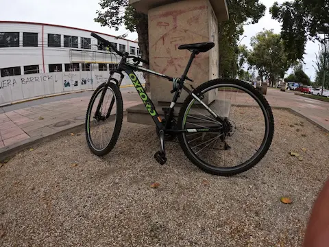 En la avenida Francisco de Aguirre
